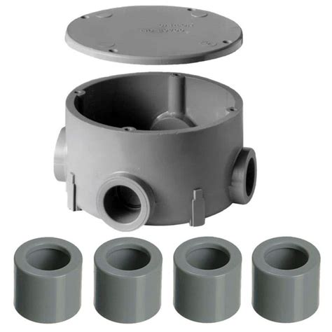 conduit kit with junction box|underground junction box home depot.